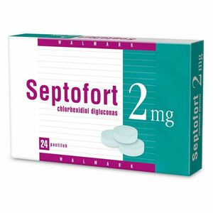 SEPTOFORT 2 mg Pastilky rozpustné v ústech 24 kusů obraz
