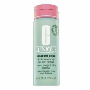 Clinique Liquid Facial Soap Oily Skin Formula tekuté mýdlo na obličej pro mastnou pleť 200 ml obraz