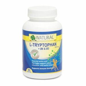 Natural SK L-Tryptophan 450 mg 60 kapslí obraz