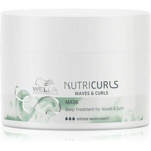Wella Professionals Nutricurls Waves & Curls uhlazující maska pro vlnité a kudrnaté vlasy 150 ml obraz