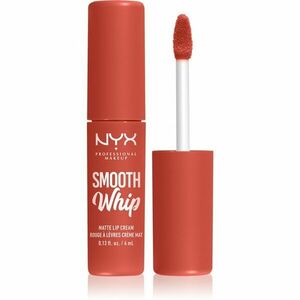 NYX Professional Makeup Smooth Whip Matte Lip Cream sametová rtěnka s vyhlazujícím efektem odstín 02 Kitty Belly 4 ml obraz