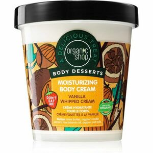 Organic Shop Body Desserts Vanilla hydratační tělový krém 450 ml obraz