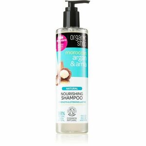 Organic Shop Natural Moroccan Argan & Amla vyživující šampon pro poškozené a barvené vlasy 280 ml obraz