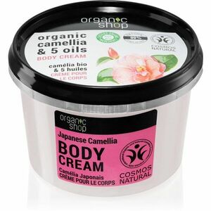 Organic Shop Organic Camellia & 5 Oils pečující tělový krém 250 ml obraz