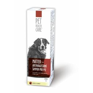 Pet health care MATTEO antiparazitární šampon pro psy 200 ml obraz