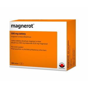 Magnerot 500 mg 100 tablet obraz