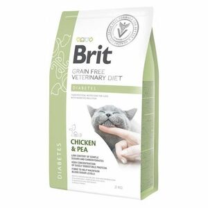 BRIT Veterinary diet grain free diabetes granule pro kočky, Hmotnost balení: 2 kg obraz