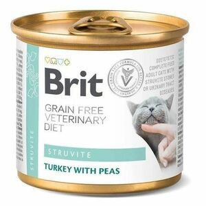 BRIT Veterinary diet grain free struvite pro kočky 200 g obraz