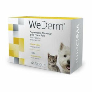 WEPHARM WeDerm pro psy a kočky 60 kapslí obraz