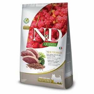 N&D Quinoa Neutered Duck & Broccoli & Asparagus Mini pro malá plemena psů 2, 5 kg obraz
