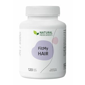 Natural Medicaments FitMy Hair pro zdravé a krásné vlasy 120 kapslí obraz