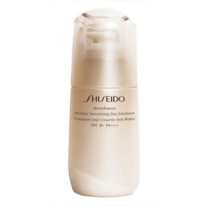 Shiseido Ochranná emulze proti stárnutí pleti SPF 20 Benefiance (Wrinkle Smoothing Day) 75 ml obraz