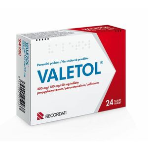 Valetol 24 tablet obraz
