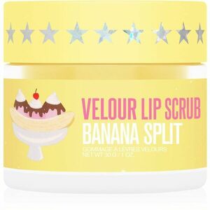 Jeffree Star Cosmetics Banana Fetish Velour Lip Scrub cukrový peeling na rty Banana Split 30 g obraz