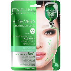 Eveline Cosmetics EVELINE látková maska Aloe vera 8in1 1ks obraz