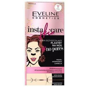 Eveline Cosmetics EVELINE insta skin čistiaca náplasť na zanesené póry na nose 4ks obraz