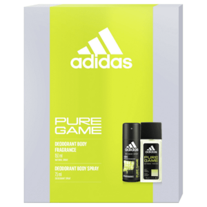 Adidas Pure Game - deodorant s rozprašovačem 75 ml + deodorant ve spreji 150 ml obraz