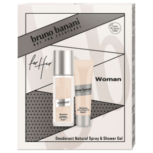 Bruno Banani Woman - deodorant s rozprašovačem 75 ml + sprchový gel 50 ml obraz