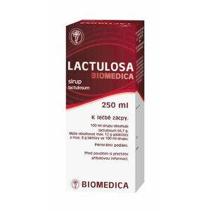 Biomedica LACTULOSA sirup 250 ml obraz