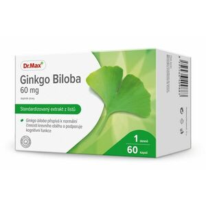 Dr. Max Ginkgo biloba 60 mg 60 kapslí obraz