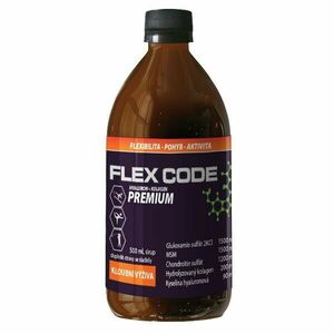 Flex Code Premium Hyaluron + Kolagen 500 ml obraz