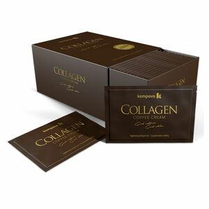 KOMPAVA Collagen coffee Cream 180 g 30 dávek obraz