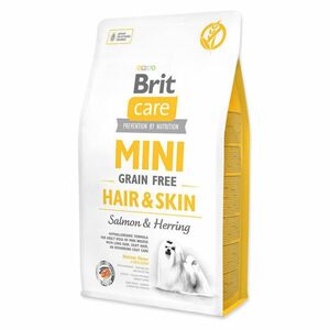 BRIT Care Mini Grain Free Hair & Skin granule pro dlouhosrsté mini psy 1 ks, Hmotnost balení: 7 kg obraz