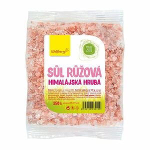WOLFBERRY Himalájská sůl růžová hrubá 250 g obraz