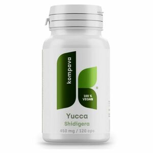 KOMPAVA Yucca shidigera 450 mg 120 kapslí obraz