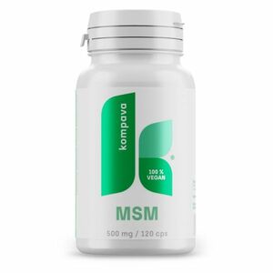 KOMPAVA MSM 500 mg 120 kapslí obraz