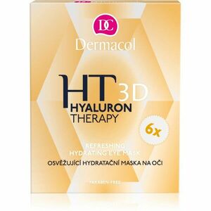Dermacol Hyaluron Therapy 3D osvěžující hydratační maska na oči 6x6 g obraz