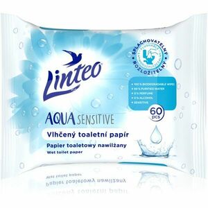 Linteo Aqua Sensitive vlhčený toaletní papír 60 ks obraz