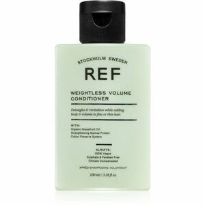REF Weightless Volume Conditioner kondicionér pro jemné a zplihlé vlasy pro objem od kořínků 100 ml obraz