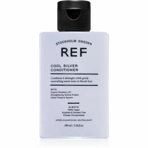 REF Cool Silver Conditioner hydratační kondicionér neutralizující žluté tóny 100 ml obraz