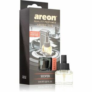 Areon Car Black Edition Silver vůně do auta náhradní náplň 8 ml obraz