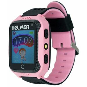 Helmer Chytré dotykové hodinky s GPS lokátorem a fotoaparátem - LK 707 růžové obraz