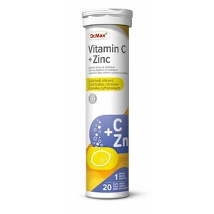 Dr. Max Vitamin C + Zinek 20 šumivých tablet obraz