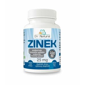 Dr. Natural Zinek 25 mg 100 tablet obraz