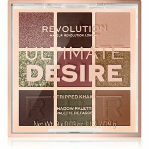 Makeup Revolution Ultimate Desire paletka očních stínů odstín Stripped Khaki 8, 1 g obraz
