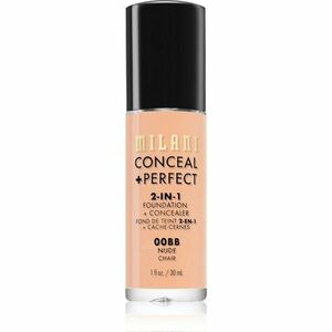 Milani Conceal + Perfect 2-in-1 Foundation And Concealer make-up 00BB Nude 30 ml obraz