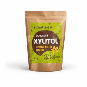 ALLNATURE Xylitol s mletou vanilkou 50 g obraz