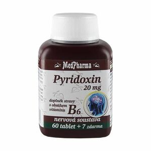 Medpharma Pyridoxin 20 mg 67 tablet obraz