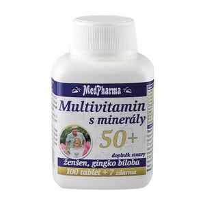 Medpharma Multivitamin s minerály 50+ 107 tablet obraz