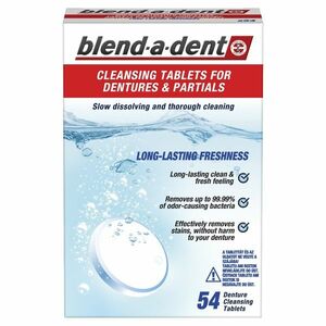Blend-a-dent Freshness čisticí tablety 54 ks obraz