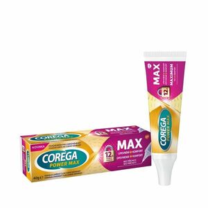 Corega Power Max upevnění a komfort fixační krém 40 g obraz