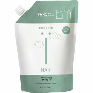 Naif Baby & Kids Nourishing Shampoo Refill výživný šampon pro děti od narození náhradní náplň 500 ml obraz