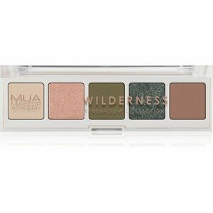 MUA Makeup Academy Professional 5 Shade Palette paletka očních stínů odstín Wilderness 3, 8 g obraz