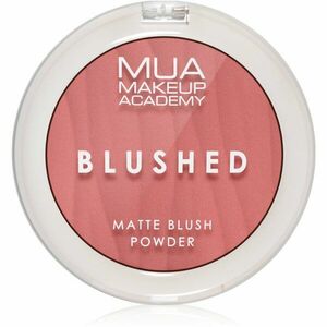 MUA Makeup Academy Blushed Powder Blusher pudrová tvářenka odstín Rouge Punch 5 g obraz