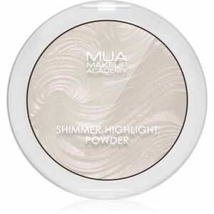MUA Makeup Academy Shimmer kompaktní pudrový rozjasňovač odstín Peach Diamond 8 g obraz