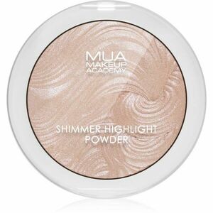 MUA Makeup Academy Shimmer kompaktní pudrový rozjasňovač odstín Pink Shimmer 8 g obraz